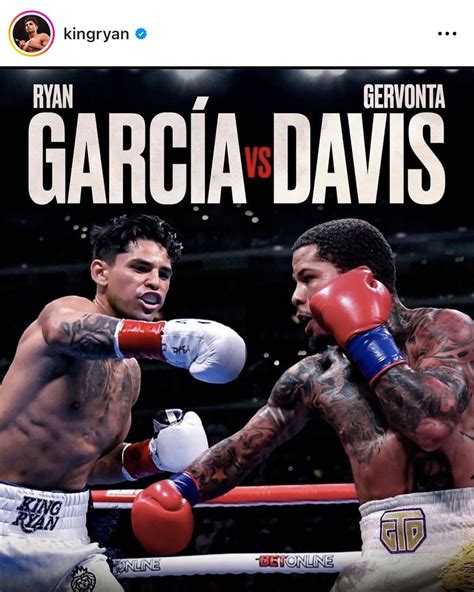 GERVONTA DAVIS VS. RYAN GARCIA TICKET。